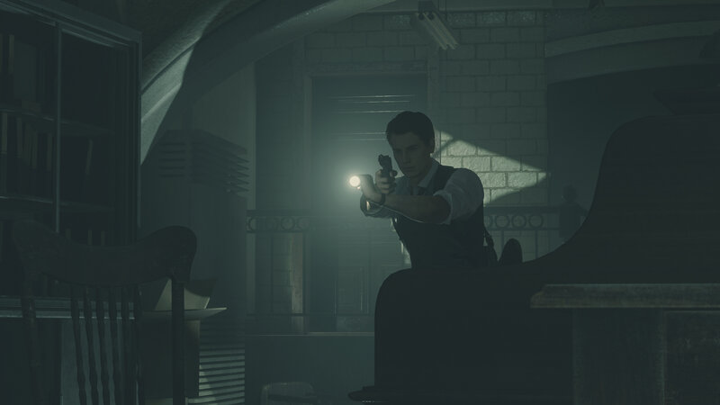 Man Holding Flashlight Gun