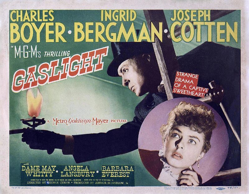 Man Holding Gaslight