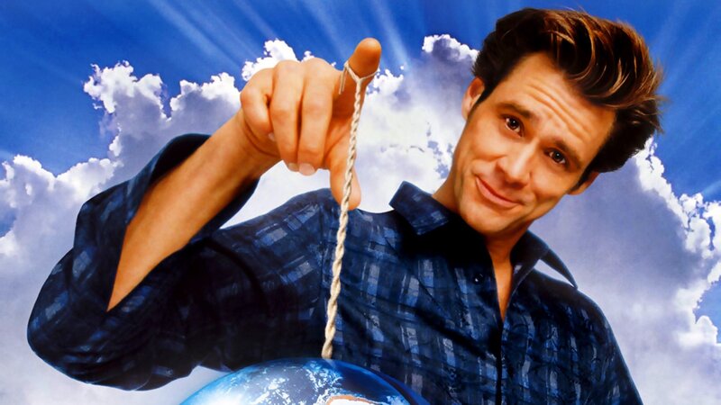 Man Holding Globe — Blue