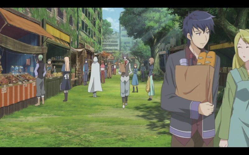 Man Holding Groceries