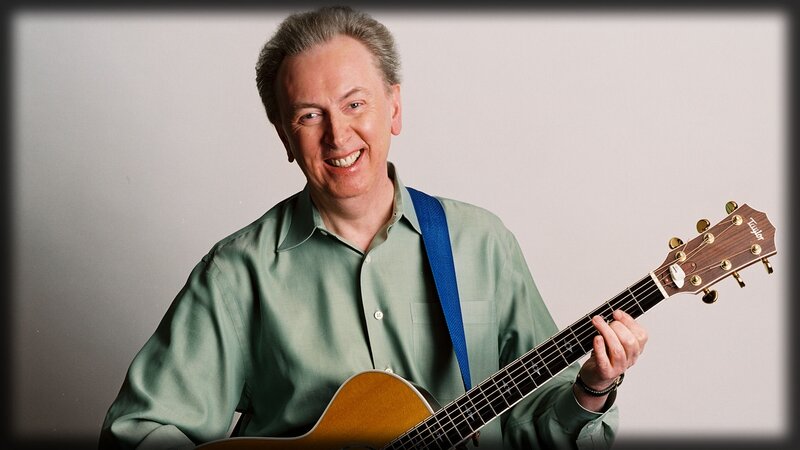 Man Holding Guitar — Green