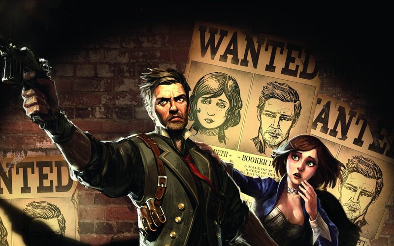 Man Holding Gun and Woman — Brown