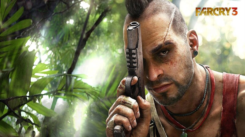 Man Holding Gun in Jungle