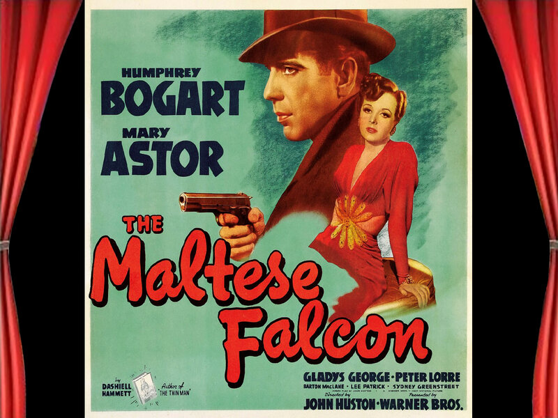 Man Holding Gun with Woman — Red