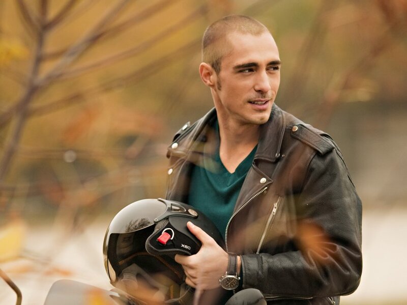 Man Holding Helmet