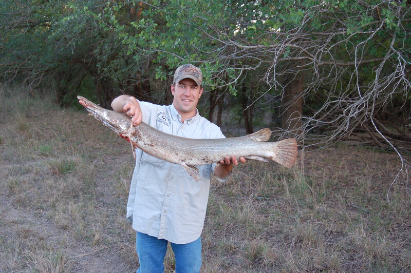 Man holding large fish