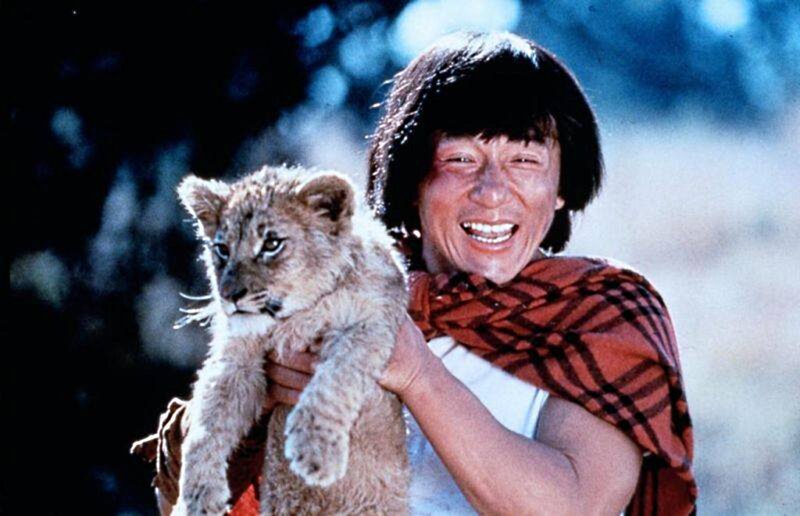 Man Holding Lion Cub