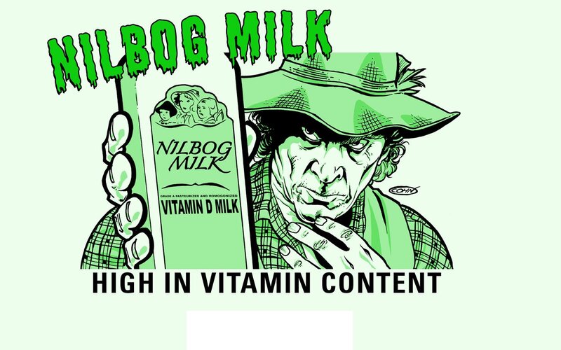 Man Holding Milk Carton
