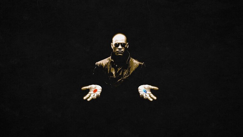 Man Holding Pills