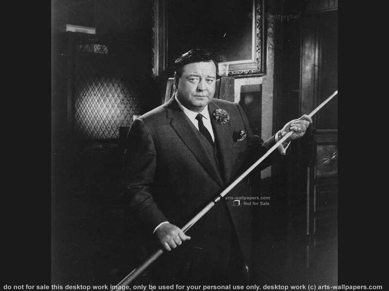Man Holding Pool Cue — Black