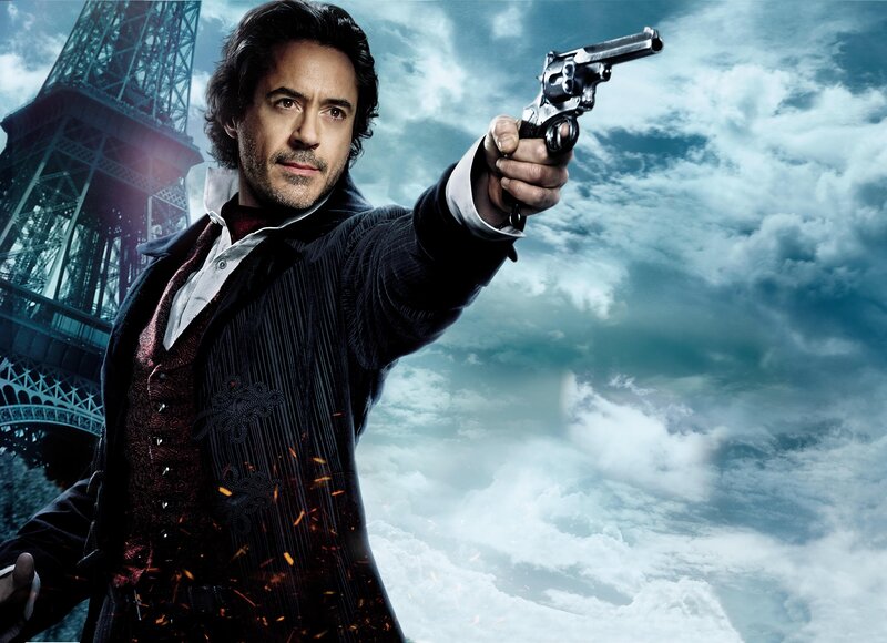 Man holding revolver in Paris