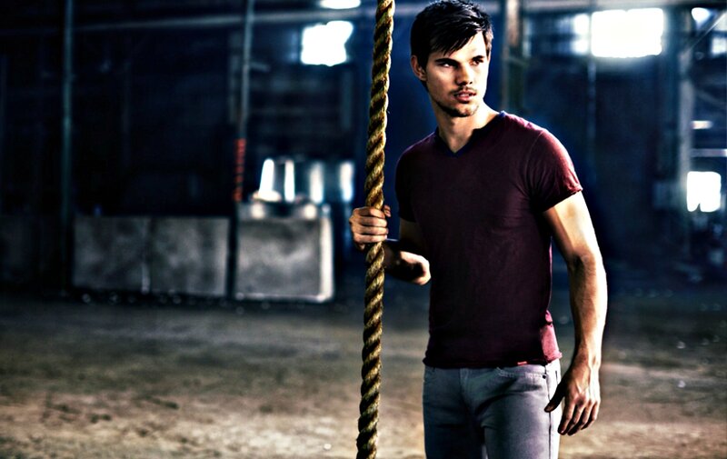 Man Holding Rope — Maroon