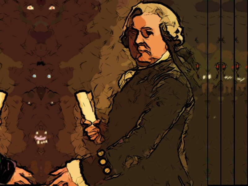 Man Holding Scroll