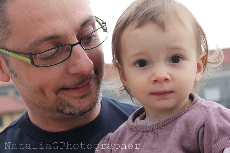 Man Holding Toddler