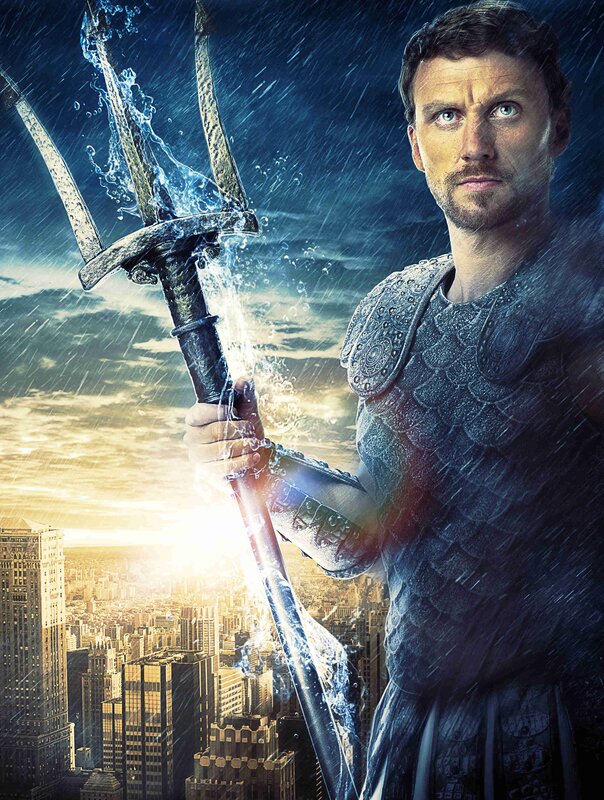 Man Holding Trident