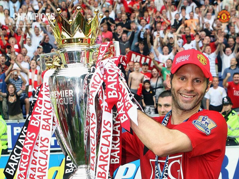 Man Holding Trophy — Red