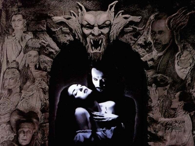 Man Holding Woman — Black, Dark, Dramatic, Illustration