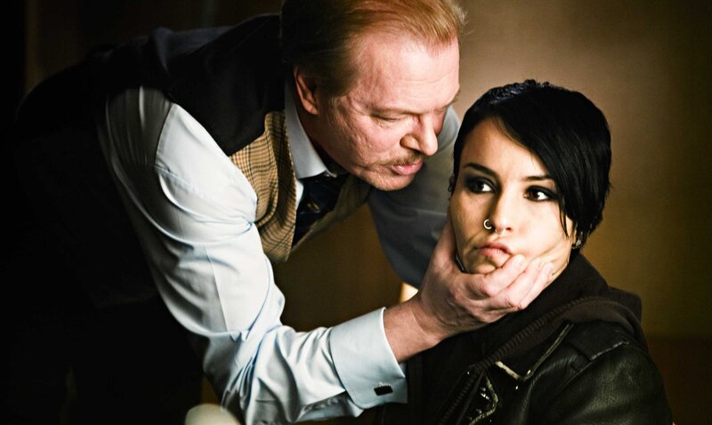 Man Holding Woman's Face — Brown