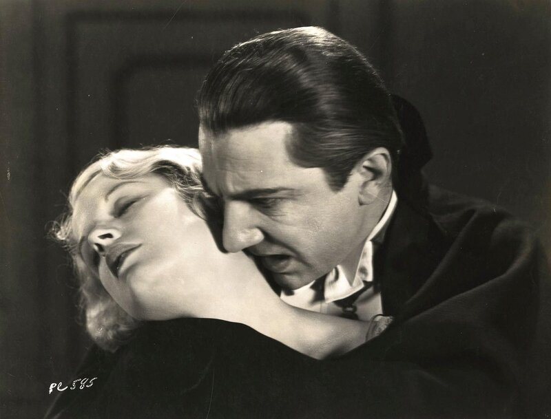 Man Holding Woman's Neck — Black