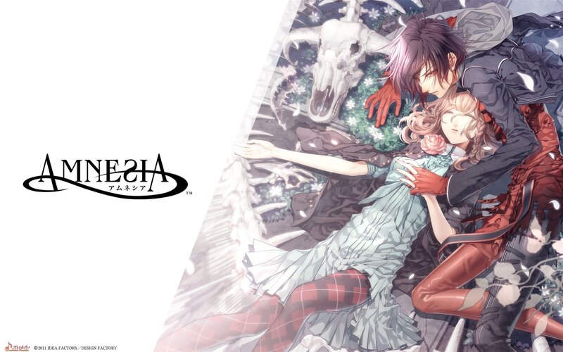 Man Holding Woman — White, Dramatic, Anime