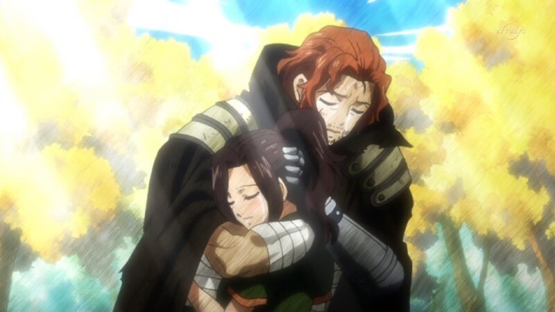 Man Hugging Woman — Yellow