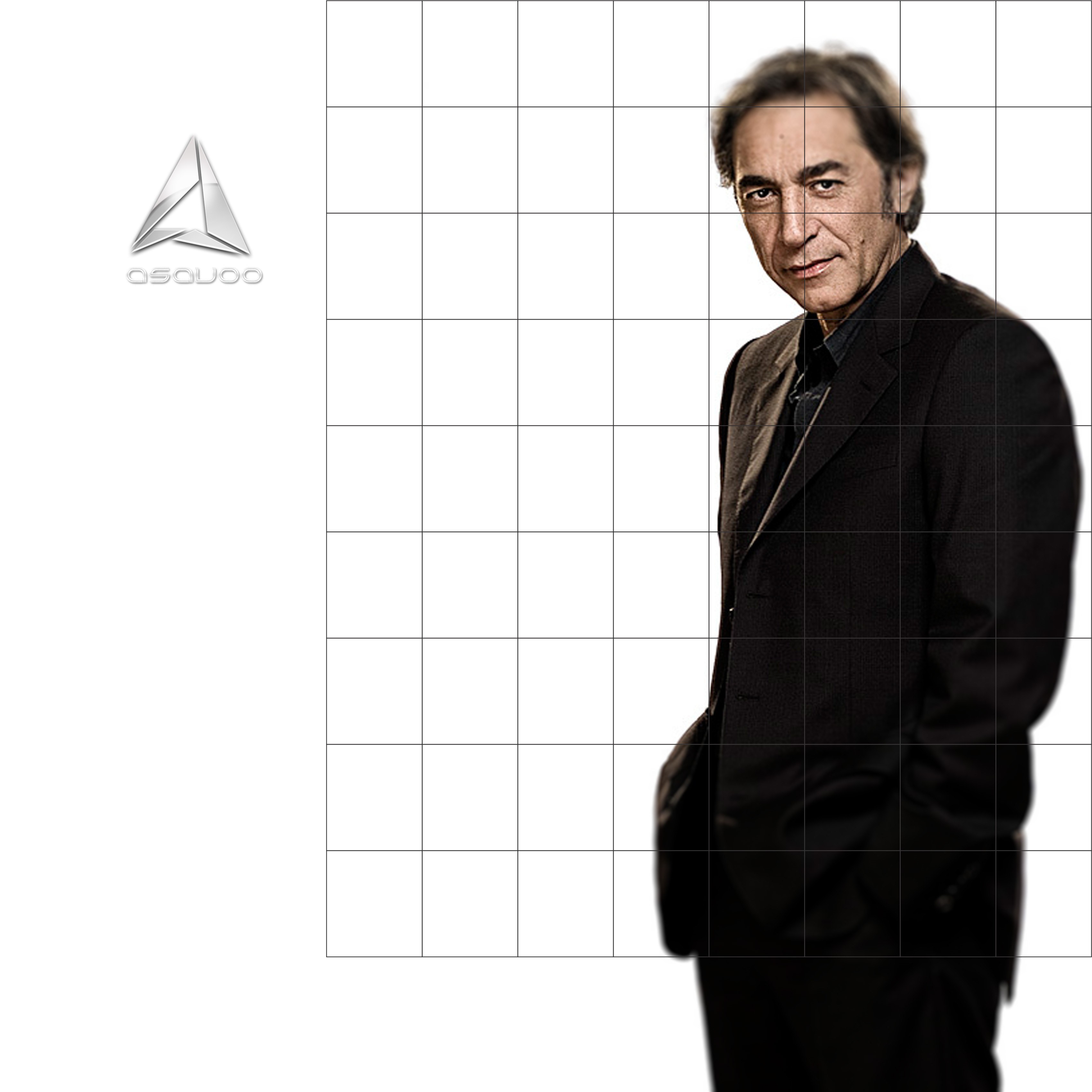 Man in a black suit