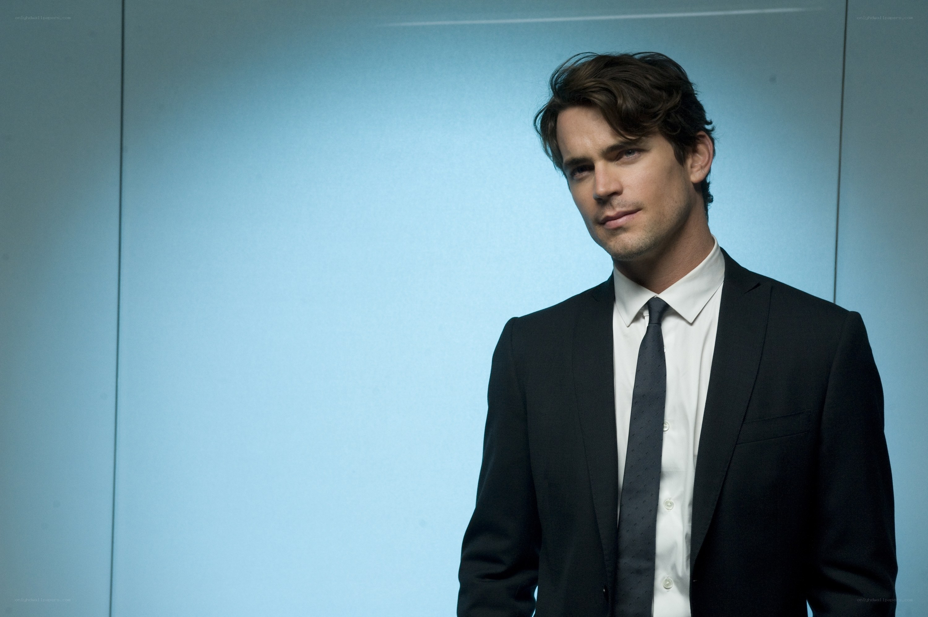 man in a black suit