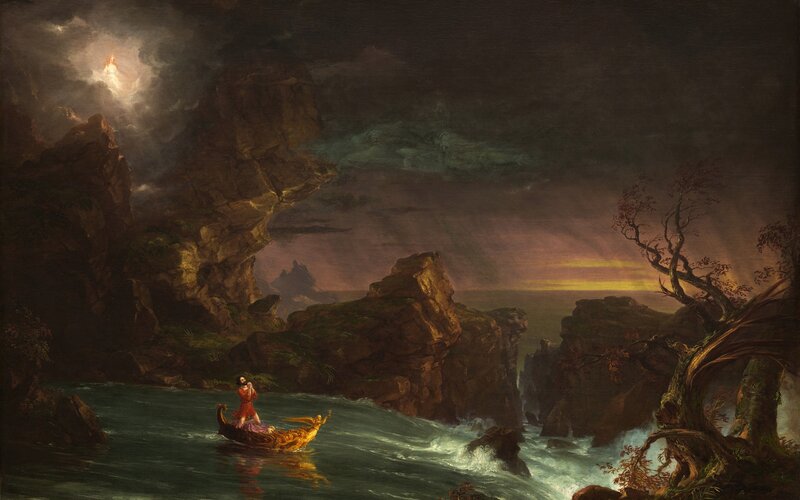 Man in a Boat — Dark Brown