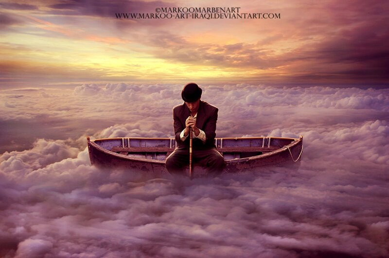 Man in a Boat — Purple
