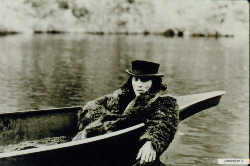 Man in a Canoe — Black