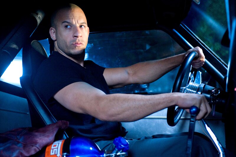 Man in a Car — Blue, Intense