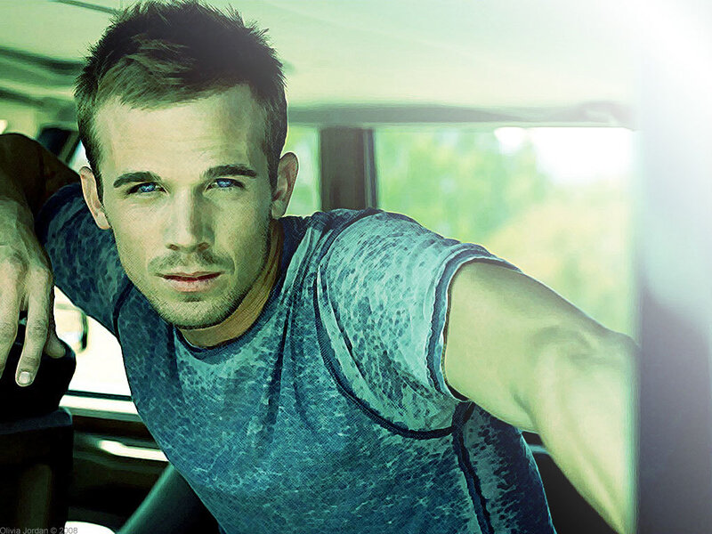 Man in a Car — Blue