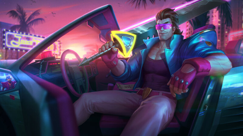 Man in a Car — Pink