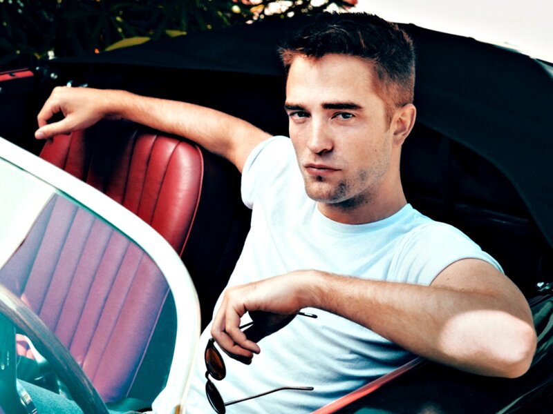 Man in a Car — White