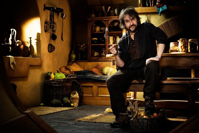 Man in a cozy hobbit-style kitchen
