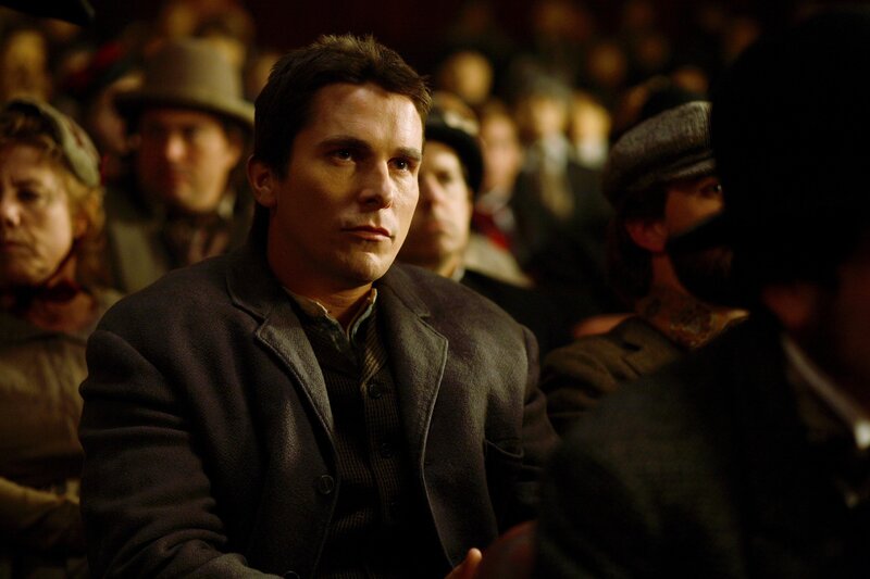 man in a crowd at event