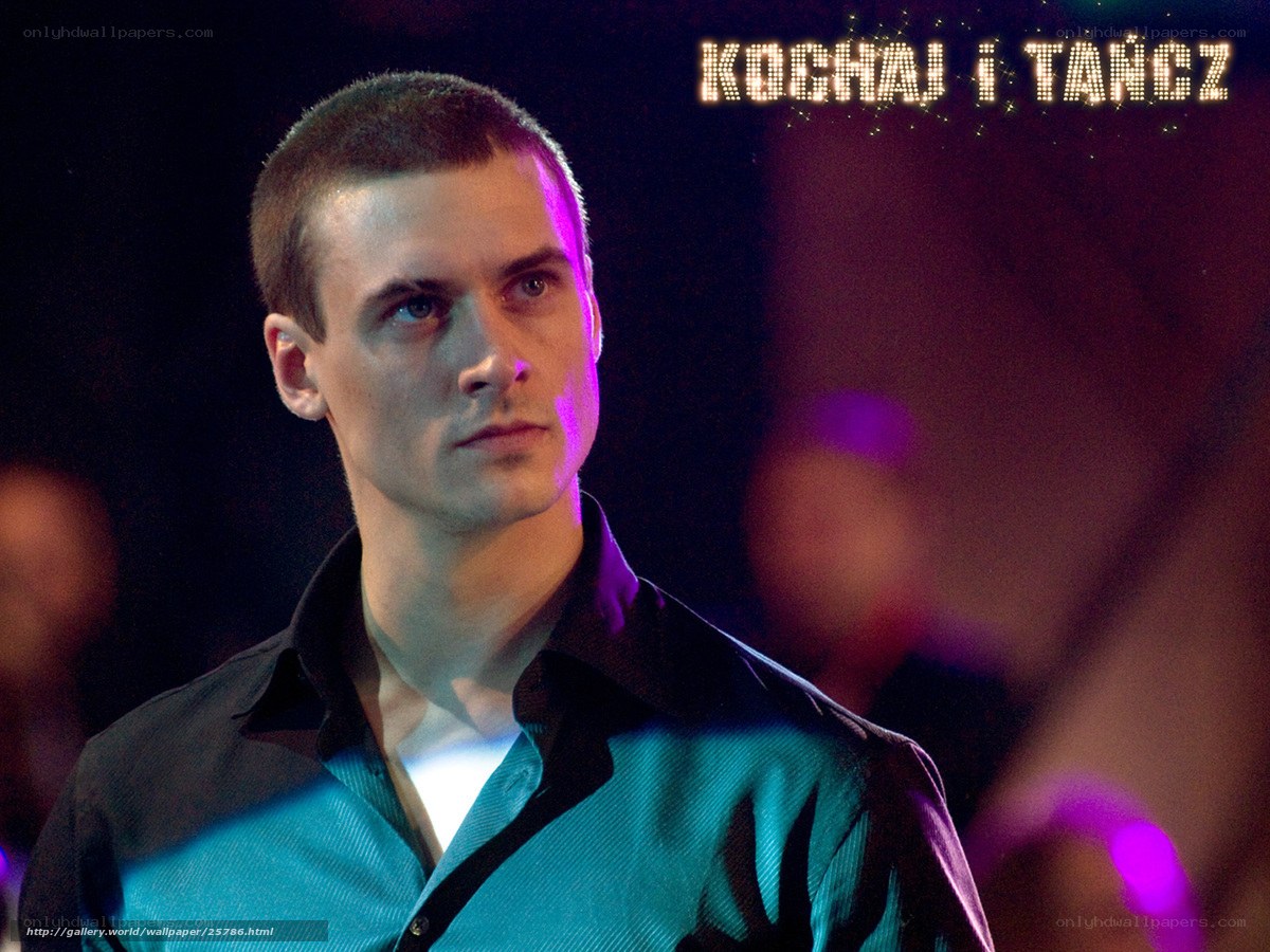 Man in a dark shirt