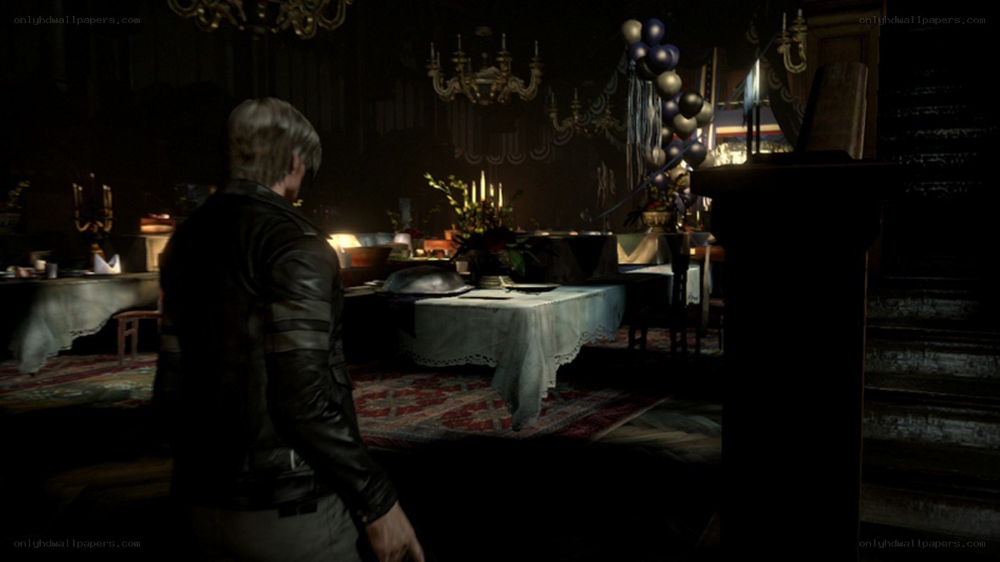 man in a dimly lit room