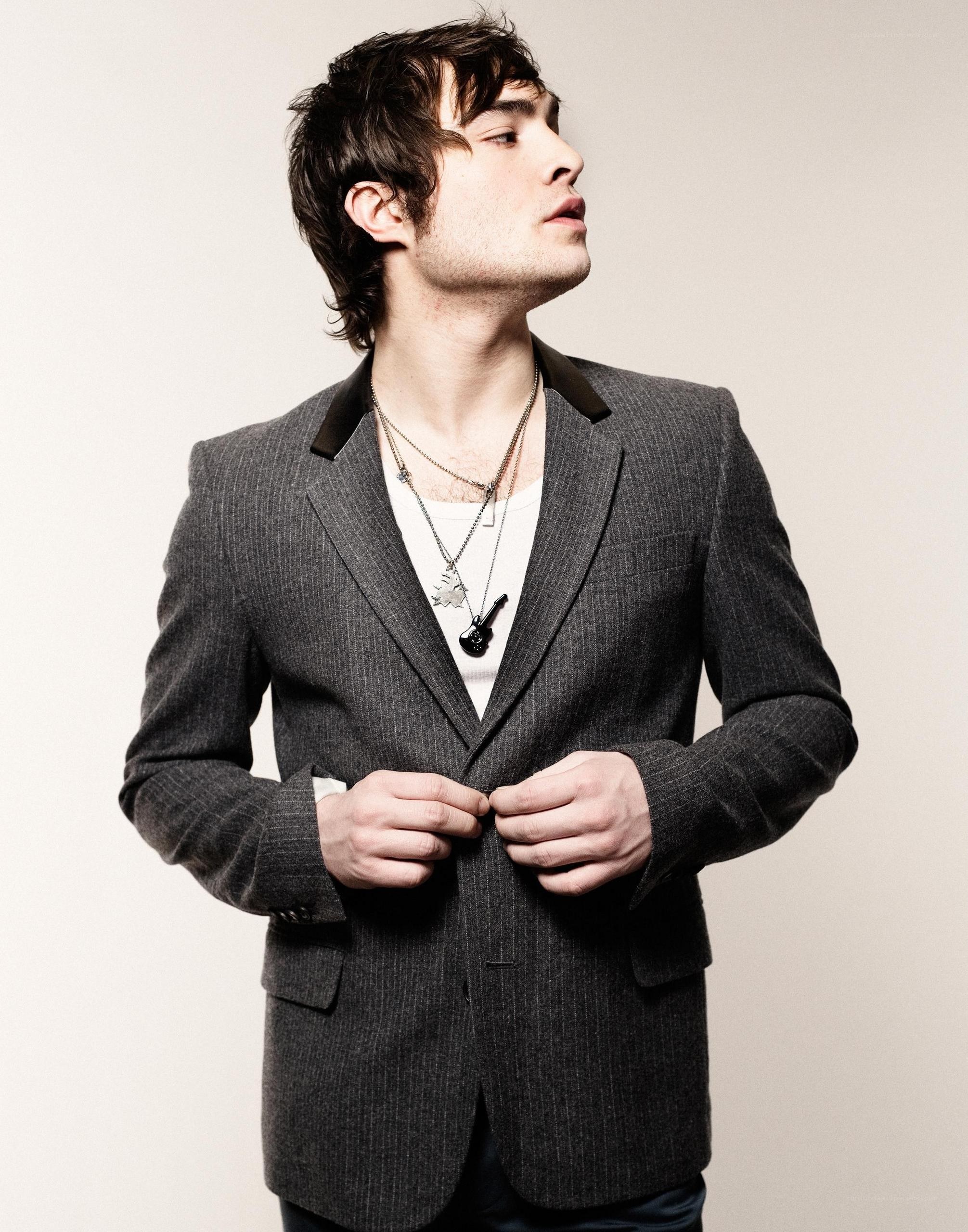 man in a grey blazer
