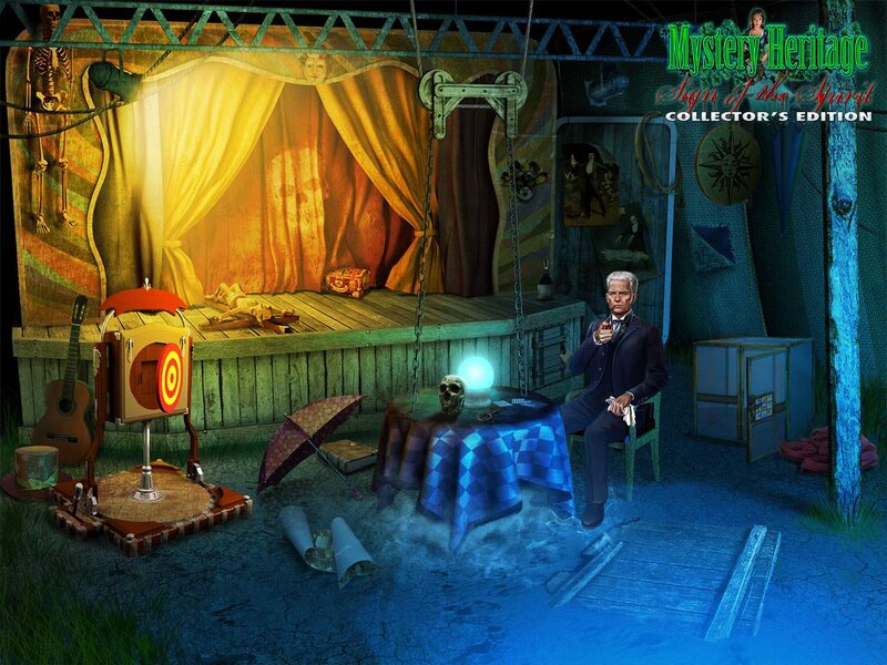 Man in a Magician's Tent