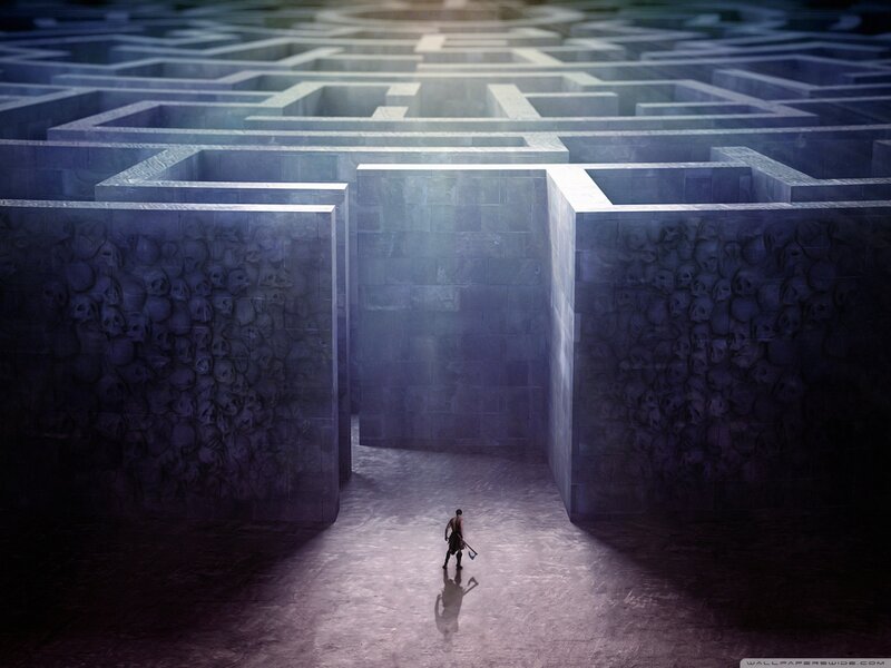 Man in a Maze