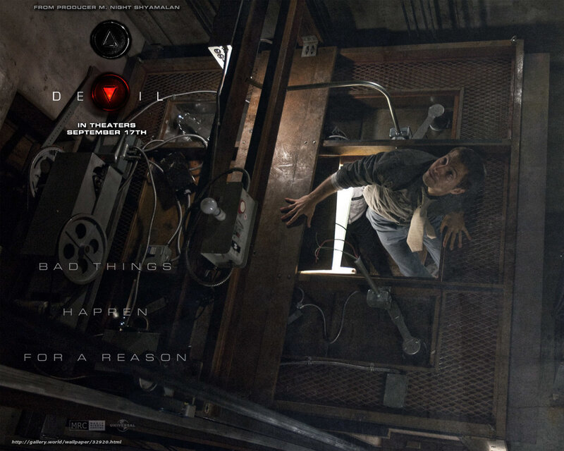 Man in a Metal Shaft