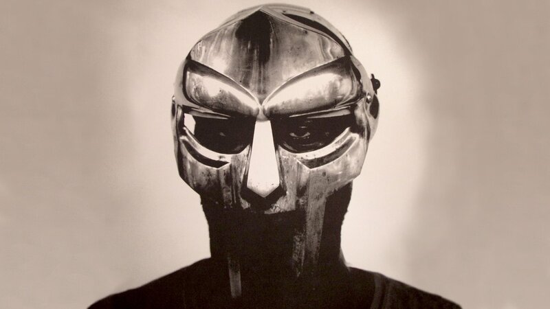 Man in a metallic mask