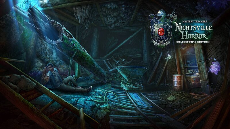 Man in a Mine Tunnel — Blue