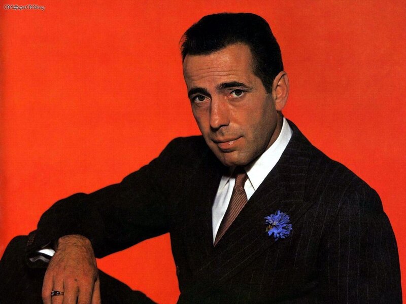 Man in a pinstripe suit