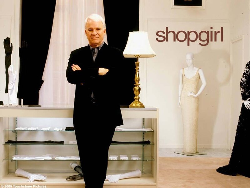 Man in a shop display