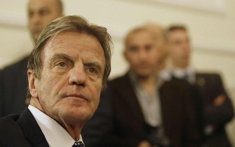 Man in a suit at an event
