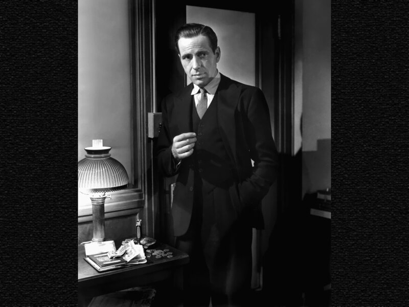 Man in a Suit — Black, Dramatic, Photograph, Lamp