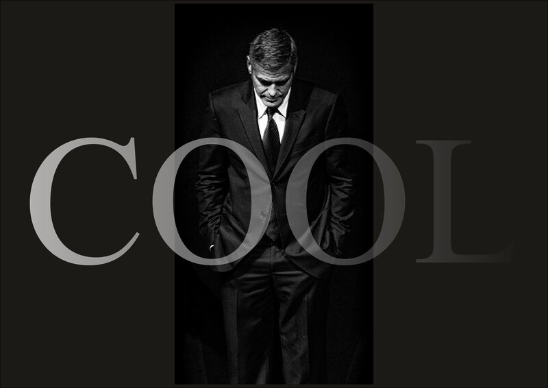 Man in a Suit — Black, Dramatic, Photograph, Tie