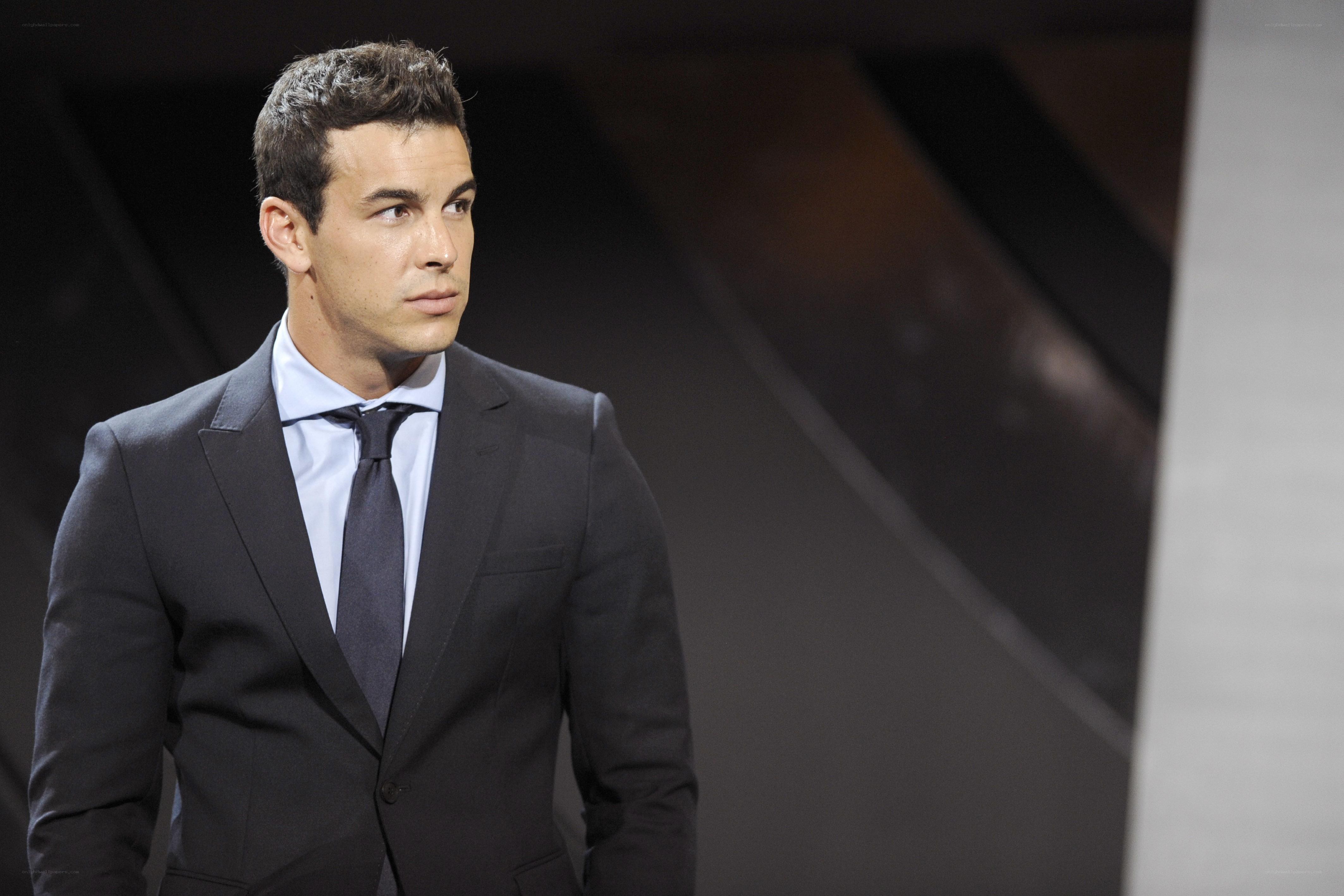 man in a suit looking away